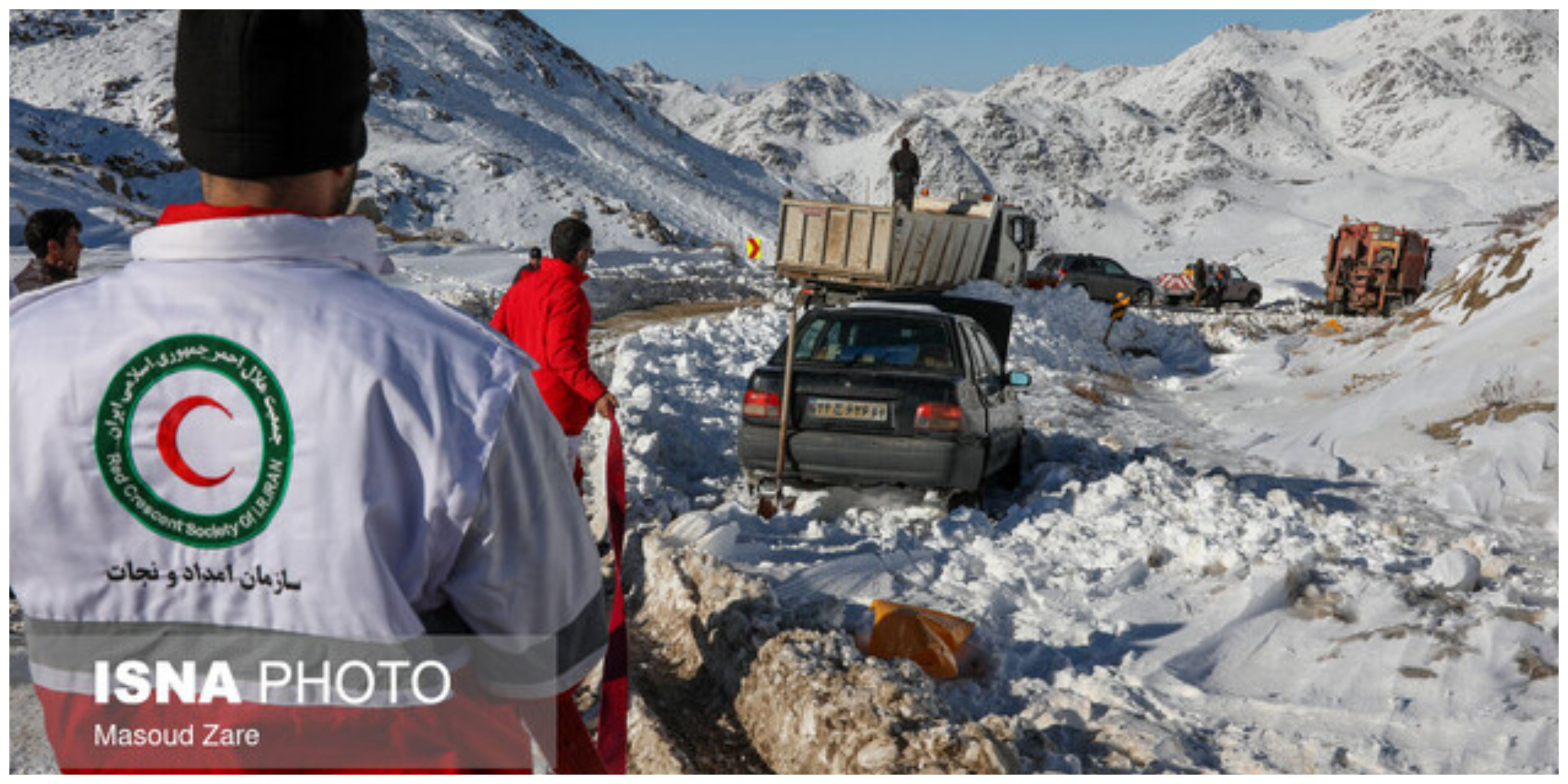هشدار بارش شدید برف در 4 استان/ هلال‌احمر آماده‌باش شد