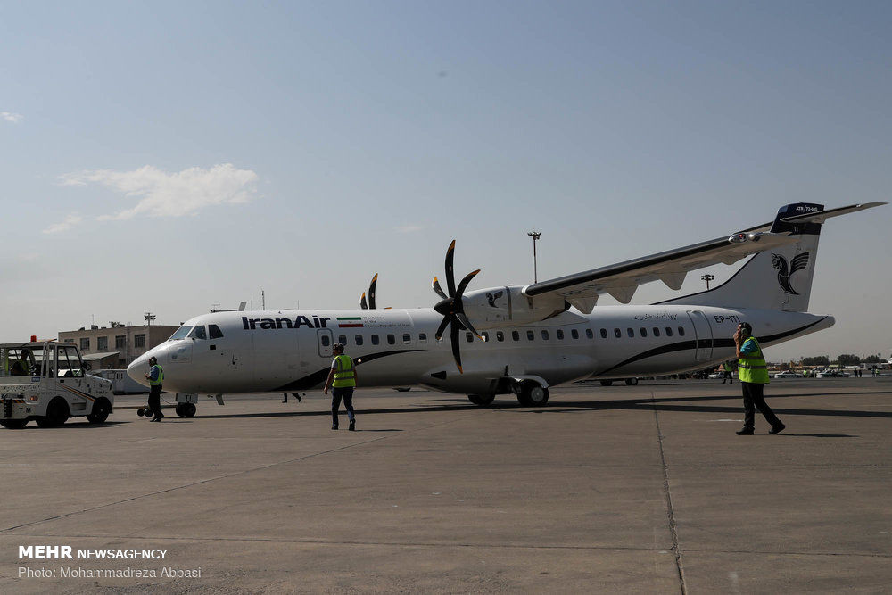 تصاویر ورود پنج فروند هواپیمای ATR به ایران