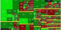 نقشه بورس امروز 20 دی ماه براساس ارزش معاملات