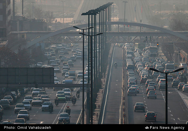 یک روز معمولی هوای تهران!