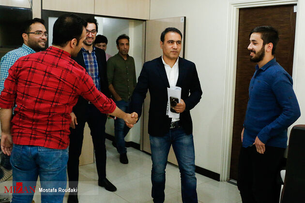 حضور مهدی مهدوی کیا در خبرگزاری میزان