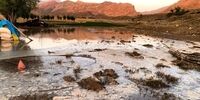 سیلاب در ۲ نقطه از فیروزکوه/ دستگاه‌ها آماده باش شدند