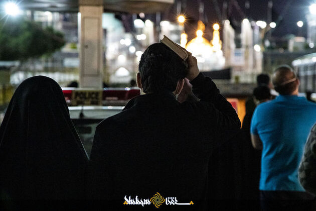احیای شب بیست ویکم ماه مبارک رمضان درجوار حرم علی ابن موسی الرضا(ع)