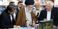 رهبر انقلاب از نمایشگاه کتاب بازدید کردند