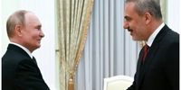 دیدار و رایزنی فیدان با پوتین در حاشیه نشست مشترک وزیران خارجه عضو بریکس