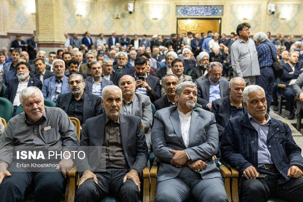 قاب متفاوت از وزرای دولت خاتمی در یک مراسم+تصویر