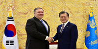 پمپئو با رئیس‌جمهور کره جنوبی دیدار کرد