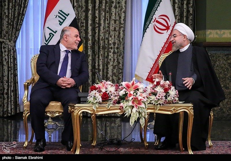 اطمینان خاطر روحانی به نخست وزیر عراق در خصوص موضع ایران در قبال همه پرسی اقلیم کردستان