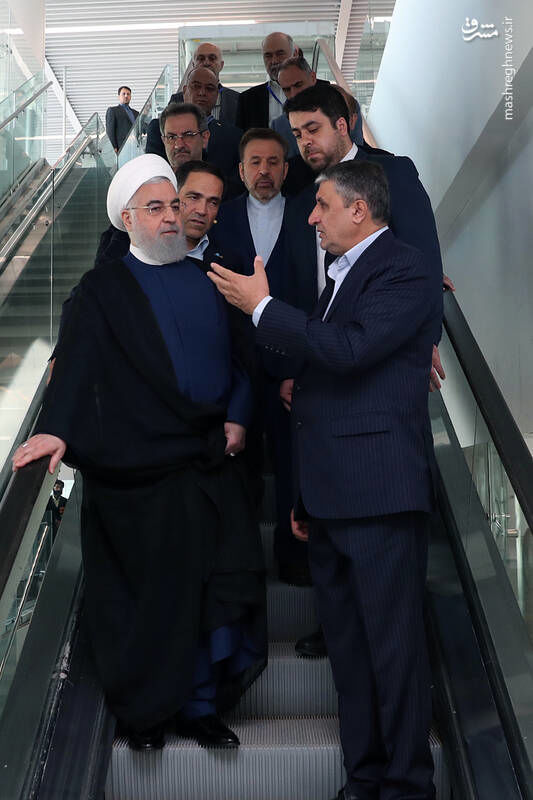 تصاویر افتتاح ترمینال جدید فروگاه امام(ره) توسط روحانی
