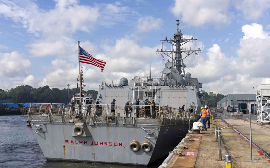 هراس چین از کشتی جنگی آمریکا/ ارتش آماده‌باش شد