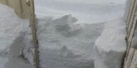 تصویری باورنکردنی از حجم برف در کوهرنگ!