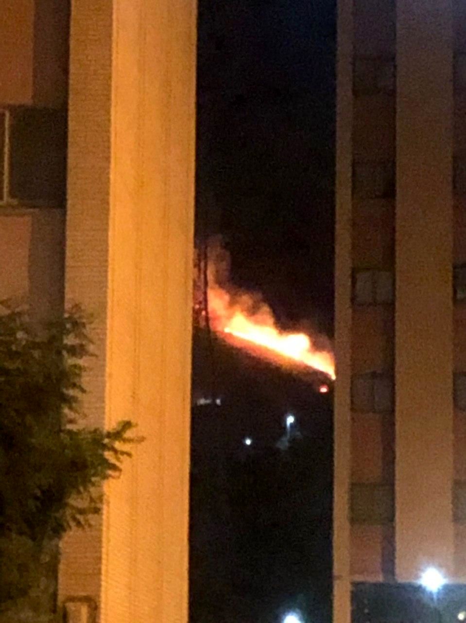 آتش سوزی سریالی در بوستان های تهران / بخشی ازچیتگر آتش گرفت 