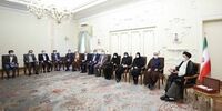 دیدار نوروزی مقامات کشوری و لشکری با رئیس جمهور+ عکس