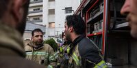 سرقت باورنکردنی از ماشین آتش‌نشانی درحین عملیات+ فیلم