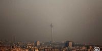عکسی وحشتناک از آلودگی هوای تهران!