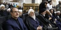 تصاویر| در چهلمین روز شهادت علی لاریجانی...