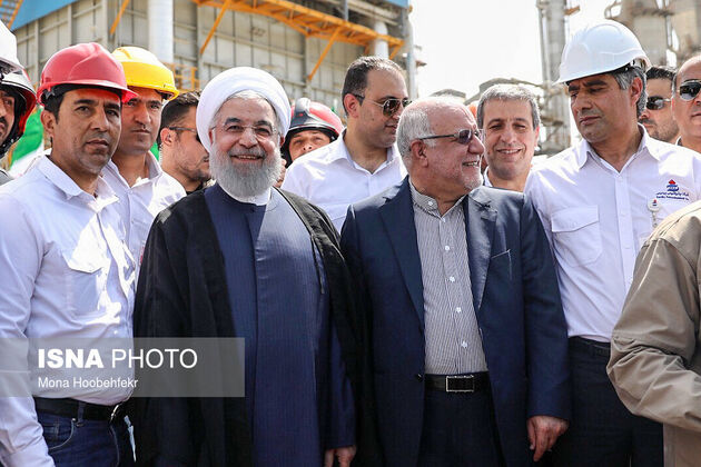 روحانی در عسلویه