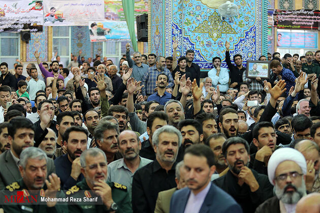 مراسم بزرگداشت شهید حججی در نجف آباد