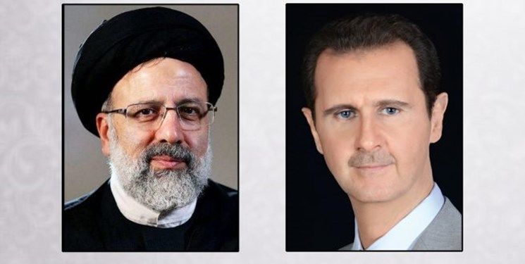 رئیس جمهور سوریه پیروزی رئیسی را تبریک گفت
