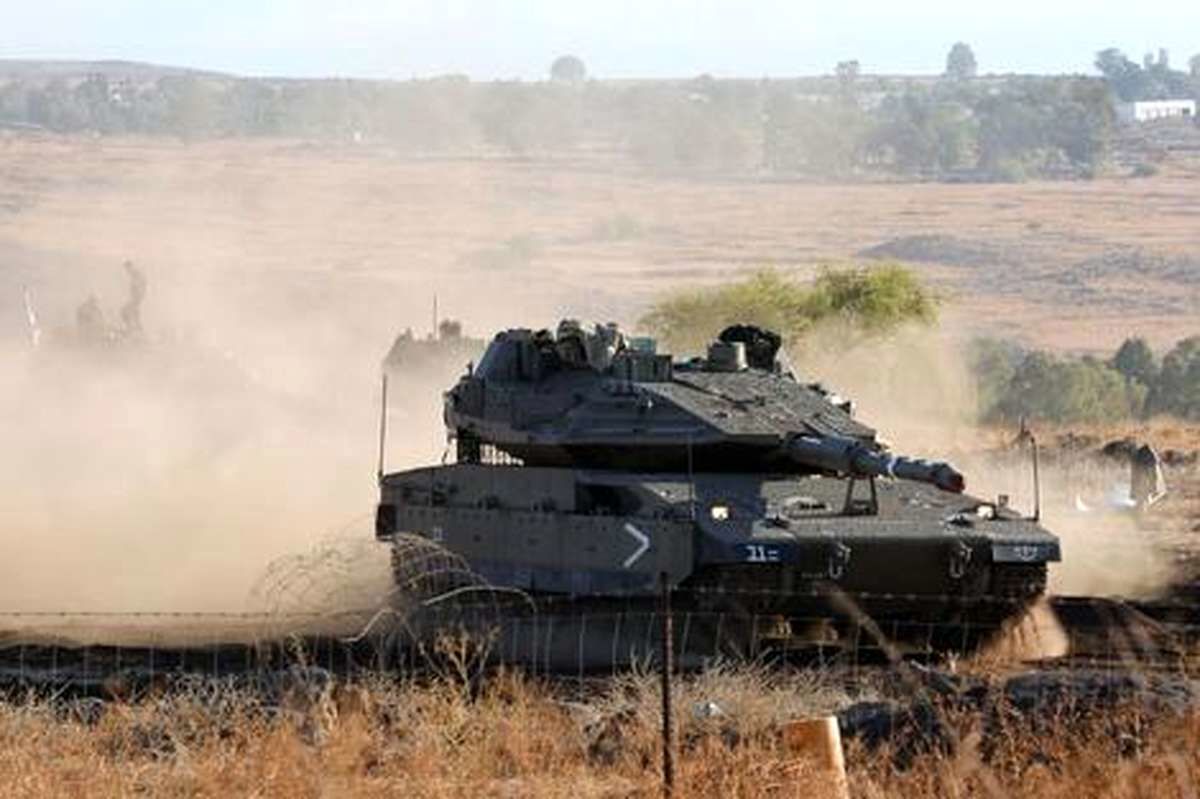 حمله توپخانه‌ای اسرائیل به درعا سوریه