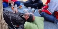 استاندار تهران در منطقه سیل‌زده سرم لازم شد!+ عکس

