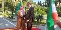 مراسم  استقبال امیرعبداللهیان از وزیر خارجه عربستان +فیلم