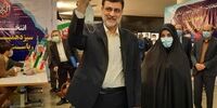 این کاندیدای معروف انتخابات با دختر 20 ساله‌اش آمد+ تصاویر