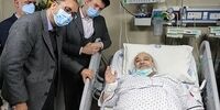 بازیگر پیشکسوت محبوب بر روی تخت بیمارستان+عکس