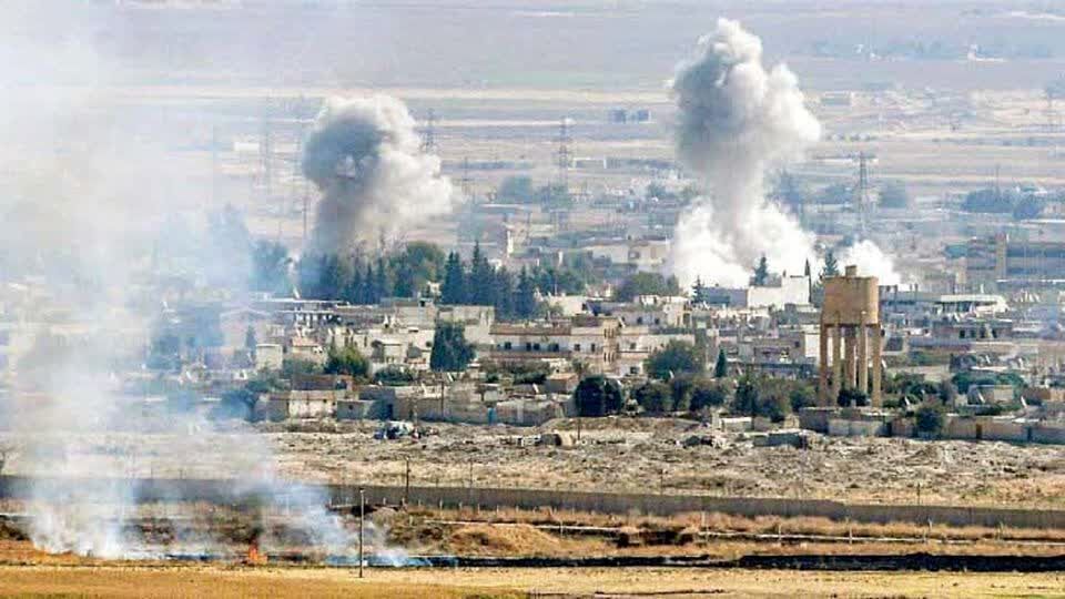 حملات شدید ترکیه به شمال سوریه 