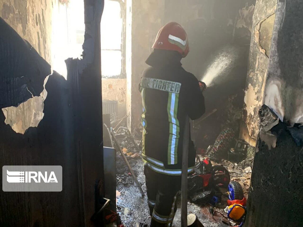 آتش‌سوزی مهیب در شیراز 