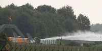 برخورد یک جنگنده بلژیک با ساختمانی در پایگاه هوایی هلند