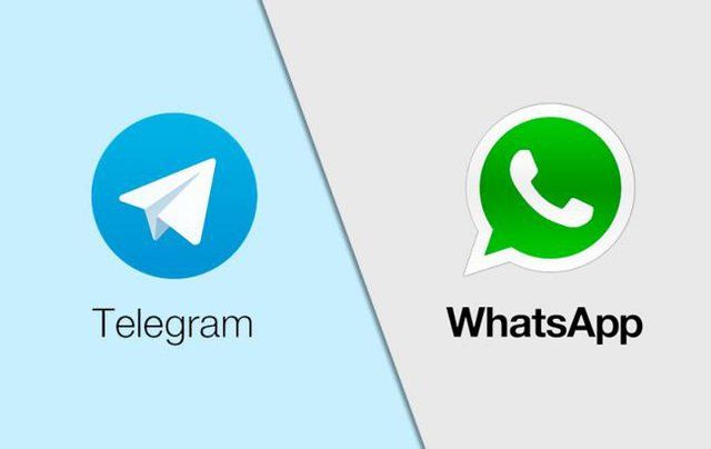واتس اپ و تلگرام در حال رقابت