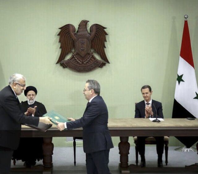 امضای سند همکاری جدید میان ایران و سوریه