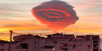 مشاهده بشقاب پرنده در  آسمان ترکیه/ ماجرا چیست؟+عکس