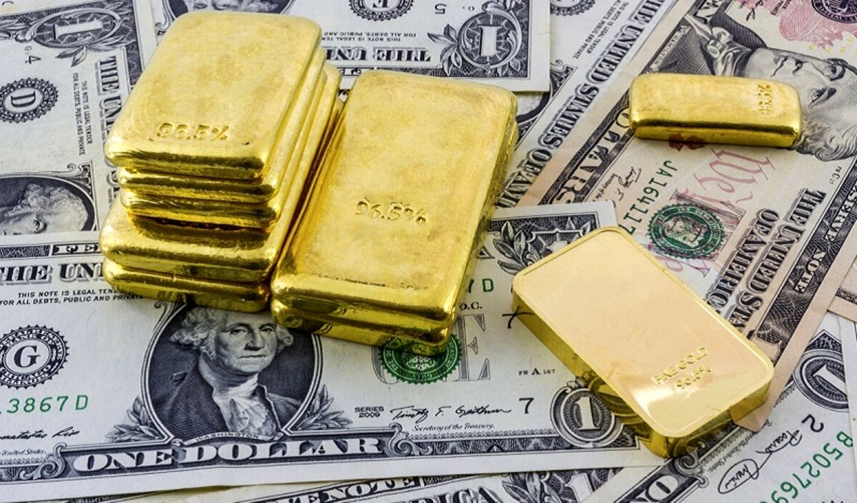 ریزش قیمت طلا و درهم به فرمان دلار 