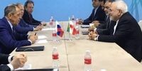 ظریف و لاوروف دیدار کردند + فیلم/ گفت وگوی تلفنی ظریف با وزیر خارجه فرانسه