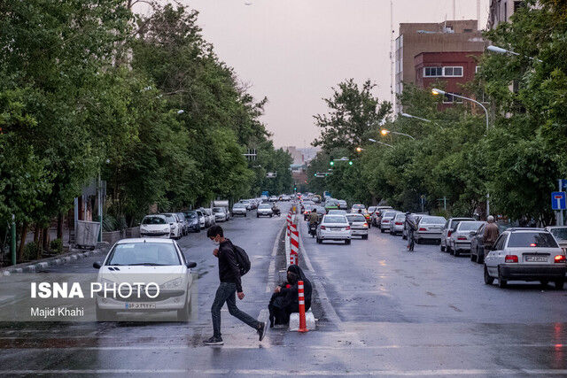 جزییات وضعیت هوای تهران/ سامانه بارشی در راه است