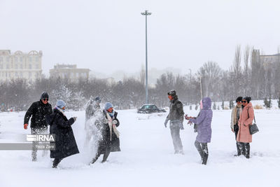 ادامه بارش برف و باران در کشور/ اردبیل سردترین مرکز استان شد!