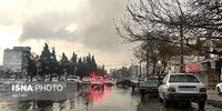 باران و تگرگ در چند استان/کاهش ۱۲ درجه‌ دما در این استان ها