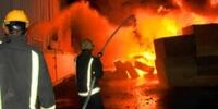 آتش‌سوزی وحشتناک در کارخانه فولاد 