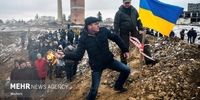 تصاویر| آموزش پرتاب کوکتل مولوتف به مردم اوکراین