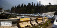 ترافیک سنگین و پرحجم در جاده چالوس و آزادراه تهران-شمال