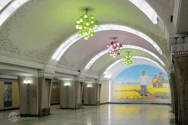 ایستگاه مترو در کره شمالی