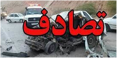 تصادف وحشتناک در قم / پرشیا بین کامیون و جدول پرس شد! + فیلم