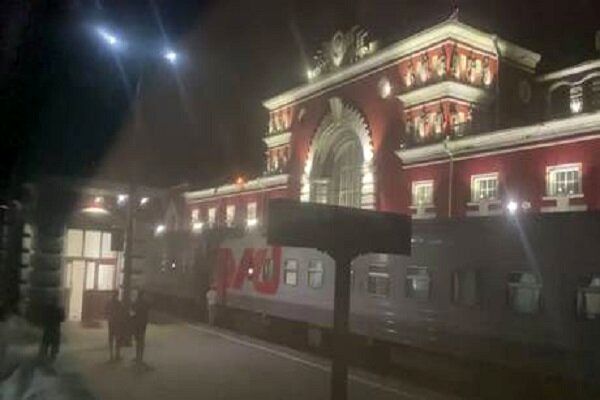 حمله پهپادی اوکراین به یک ایستگاه راه‌آهن روسی

