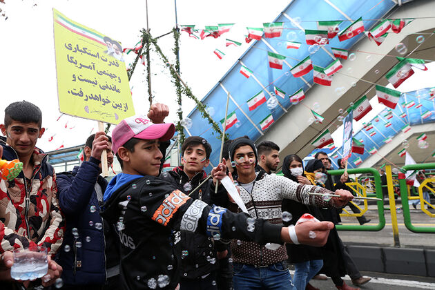 راهپیمایی ۲۲ بهمن در تهران