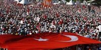 تظاهرات 100 هزار نفری مخالفان اردوغان در استانبول  + عکس