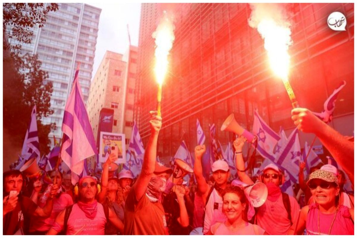 وقوع مجدد تظاهرات در خیابان‌های تل‌آویو