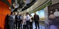 عکسی از پوشش وزیر بشار اسد در پل طبیعت
