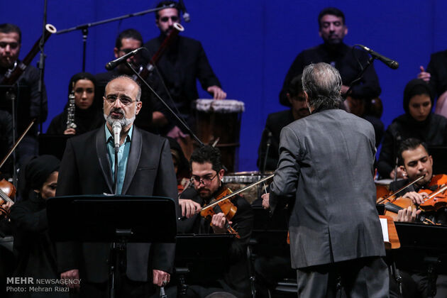 کنسرت ارکستر ملی با اجرای محمد اصفهانی
